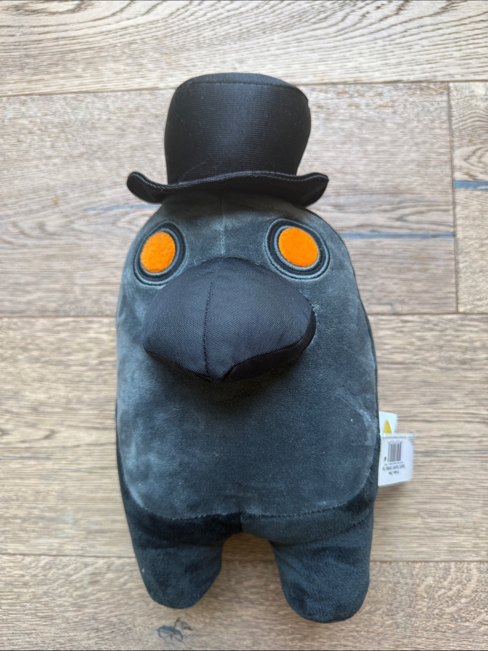 Among Us NWT Black Crewmate Plush Collectible